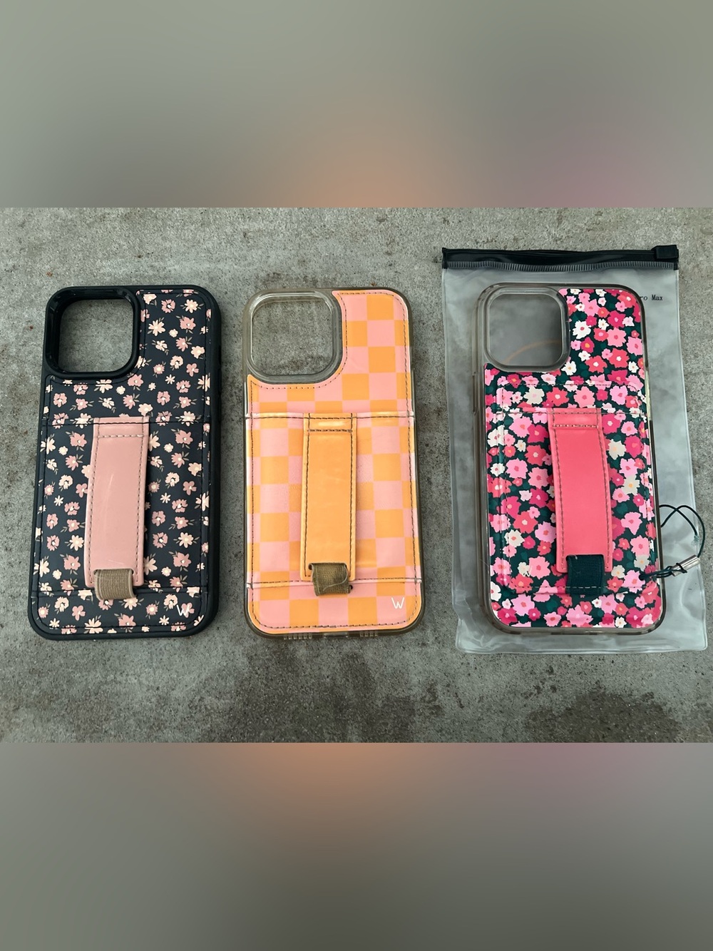 Walli Black iPhone 13 Pro Max Case Set